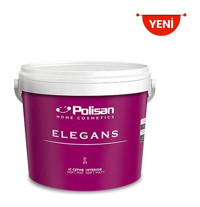 Polisan Elegans Su Bazlı Saten Mat İç Cephe Boyası 2.5 lt Bej