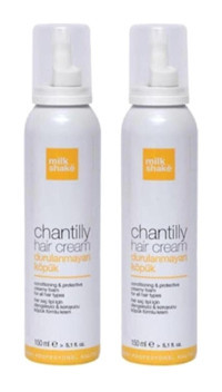 Milk Shake Chantilly Kuru Saçlar İçin Saç Köpüğü 2x150 ml