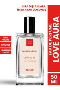 Procsin Love Aura EDP Amber-Baharatlı-Meyveli Kadın Parfüm 50 ml