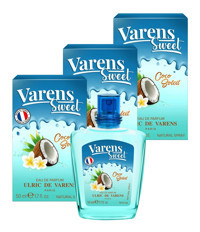 Ulric De Varens Sweet Coco Soleil EDP Çiçeksi-Hindistancevizi Kadın Parfüm 3x50 ml