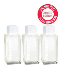 Privacy Limited Edition EDT Çiçeksi-Meyveli-Oryantal Kadın Parfüm 3x50 ml
