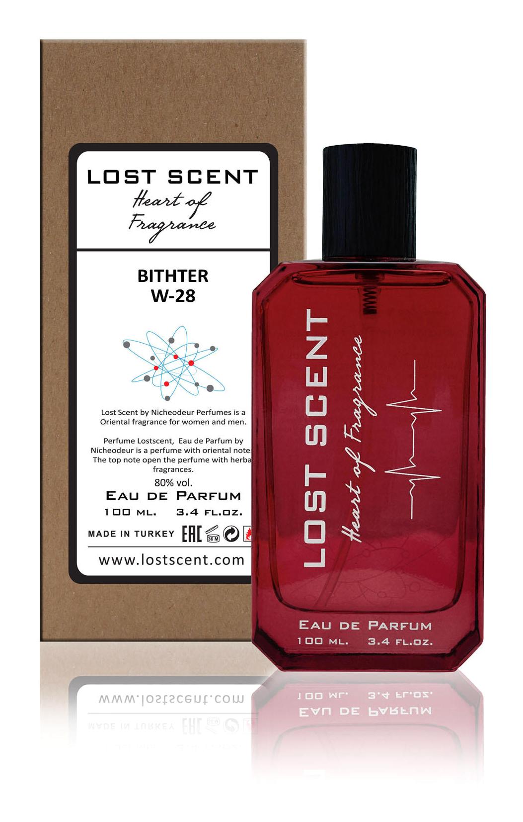 Lost Scent W28 Bithter EDP Amber-Çiçeksi-Odunsu Kadın Parfüm 100 ml