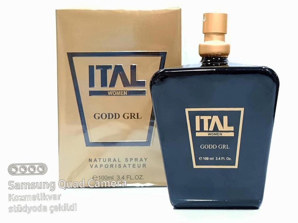 Ital Godd Girl EDT Bergamot-Deri-Vetiver Kadın Parfüm 100 ml