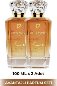 Pierre Cardin Lumiere De La Vie EDP Çiçeksi-Greyfurt-Portakal Kadın Parfüm 2x100 ml