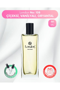 London Lr 108 EDT Amber-Çiçeksi-Meyveli Kadın Parfüm 50 ml