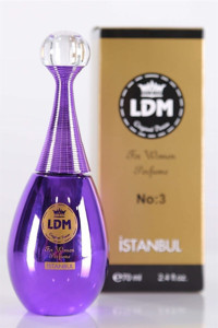 Modaca Permanent Odor EDC Amber-Meyveli-Turunçgil Kadın Parfüm 70 ml
