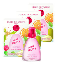 Ulric De Varens Mini Fruity EDP Bergamot-Misk-Portakal Kadın Parfüm 3x25 ml