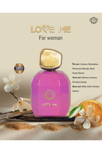 Soel Love Me EDP Amber-Meyveli-Sandal Ağacı Kadın Parfüm 100 ml