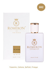 Romeron 102 Platin EDP Bergamot-Çiçeksi-Turunçgil Kadın Parfüm 50 ml