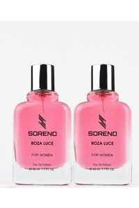 Soreno Roza Luce EDP Amber-Meyveli-Oryantal Kadın Parfüm 2x50 ml