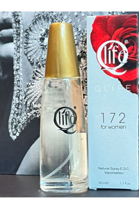 Qlife No: 172 Amor Amor Cacharel EDC Amber-Aromatik-Çiçeksi Kadın Parfüm 50 ml