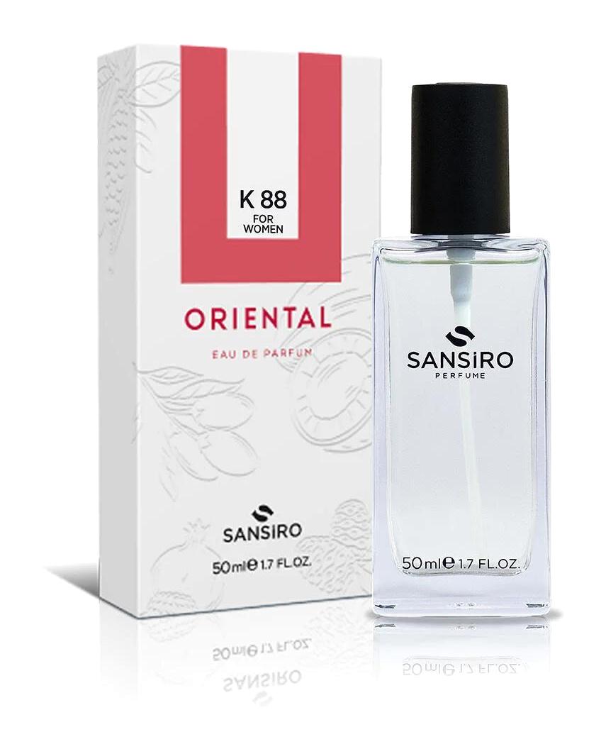 Sansiro K-88 EDP Baharatlı-Odunsu-Sandal Ağacı Kadın Parfüm 50 ml