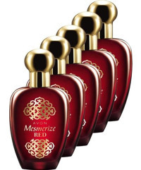 Avon Mesmerize Red EDT Çiçeksi-Odunsu-Oryantal Kadın Parfüm 5x50 ml