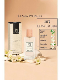 Lemia 107 EDC Çiçeksi-Odunsu-Oryantal Kadın Parfüm 50 ml