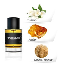 Le Passion KA21 EDP Amber-Çiçeksi-Odunsu Kadın Parfüm 55 ml