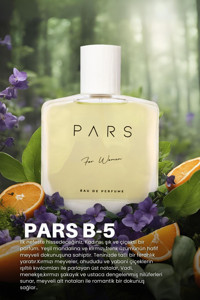 Pars Eau De Perfume B-5 EDP Çiçeksi-Fresh-Sandal Ağacı Kadın Parfüm 50 ml