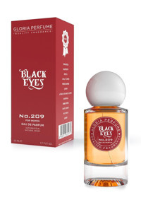 Gloria Perfume Black Eyes EDP Bergamot-Meyveli-Odunsu Kadın Parfüm 55 ml