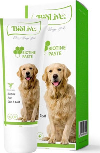 Biolive Biotine Tüy Sağlığı İçin 100 gr Pasta Köpek Vitamini