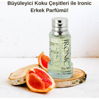 İronic 201 EDP Bergamot-Çiçeksi-Fresh Erkek Parfüm 100 ml