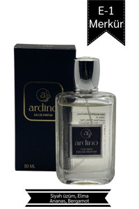 Ardino E-1 EDP Bergamot-Greyfurt-Sandal Ağacı Erkek Parfüm 50 ml