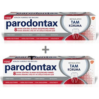 Parodontax Tam Koruma Beyazlatıcı Florürlü Diş Macunu 2x75 ml