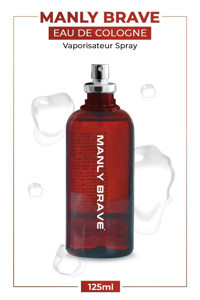 Manly Brave EDC Baharatlı-Meyveli-Odunsu Erkek Parfüm 125 ml