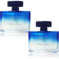 Free Love Silver Night EDP Amber-Baharatlı-Odunsu Erkek Parfüm 2x100 ml