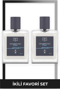 Aqua Di Polo 1987 Gran Paradiso EDP Amber-Odunsu-Oryantal Erkek Parfüm 2x50 ml