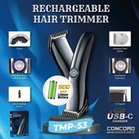Concord RZ-1004 Burun Saç Sakal Tek Başlıklı Islak Kuru Tıraş Makinesi