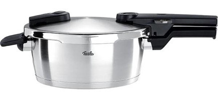 Fissler Vitaquick Premium Clipso Kapak Çelik 2.5 lt Düdüklü Tencere Gri