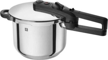 Zwilling Eco Quick II Pressure Clipso Kapak Çelik 7 lt Düdüklü Tencere Gri