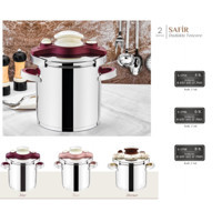 Evimsaray S 1798 Sm Clipso Kapak Kapsül 8 lt Düdüklü Tencere Mor