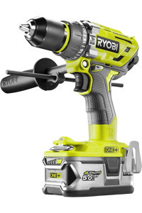 Ryobi R18PD7-252S 18 V 5 Ah Kömürsüz Darbeli Çift Akülü Vidalama Makinesi