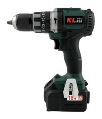 Klpro KLDM18BH-50 18 V 5 Ah Kömürsüz Darbeli Çift Akülü Vidalama Makinesi