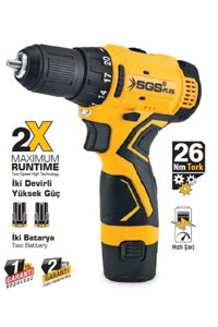 Sgs SGS 5131 12 V 1.5 Ah Akülü Vidalama Makinesi