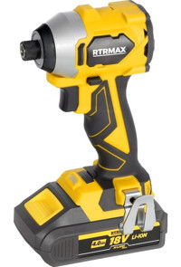 Rtrmax RTX3050 18 V 4 Ah Kömürsüz Darbeli Çift Akülü Vidalama Makinesi