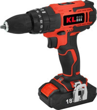 Kleco KE18DM-20DB 18 V 2 Ah Darbeli Çift Akülü Vidalama Makinesi