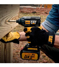 Cat DX12K 18 V 2 Ah Kömürsüz Darbeli Çift Akülü Vidalama Makinesi