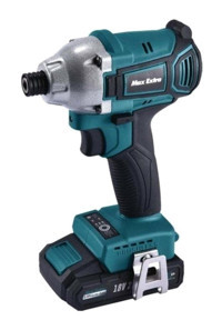 Max Extra MXP6857 18 V 2 Ah Kömürsüz Darbeli Çift Akülü Vidalama Makinesi