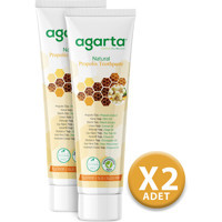Agarta Propolis Organik Florürsüz Diş Macunu 2x100 ml