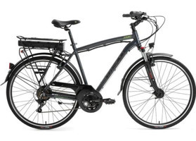Bisan Comet 250 W 150 Km 26 Jant 21 Vites Elektrikli Bisiklet Gri-Sarı