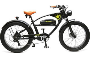 Bisan Rider 250 W 100 Km 18 Jant 7 Vites Elektrikli Bisiklet Siyah-Yeşil