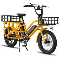 Eunorau G30 Cargo 240 W 20 Jant 7 Vites Elektrikli Bisiklet Sarı