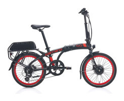 Carraro Ego 2.1 250 W 28 Jant 7 Vites Katlanır Elektrikli Bisiklet Siyah