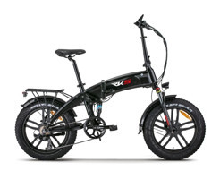 RKS RD5 250 W 70 Km 20 Jant 7 Vites Katlanır Elektrikli Bisiklet Siyah