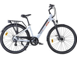 Alba City 2 250 W 50 Km 28 Jant 8 Vites Elektrikli Bisiklet Beyaz