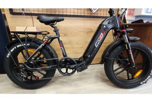 Arora Paris 250 W 70 Km 20 Jant 7 Vites Elektrikli Bisiklet Siyah-Kırmızı