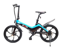 Scoowy VT-250 250 W 45 Km 20 Jant 7 Vites Katlanır Elektrikli Bisiklet Mavi