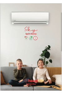 Hexel Sky Split 12000 Btu A++ Enerji Sınıfı Inverter Split Duvar Tipi Klima