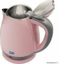 Cvs DN9306 Paslanmaz Çelik 1.7 lt 1800 W Işıklı Klasik Pembe Kettle
